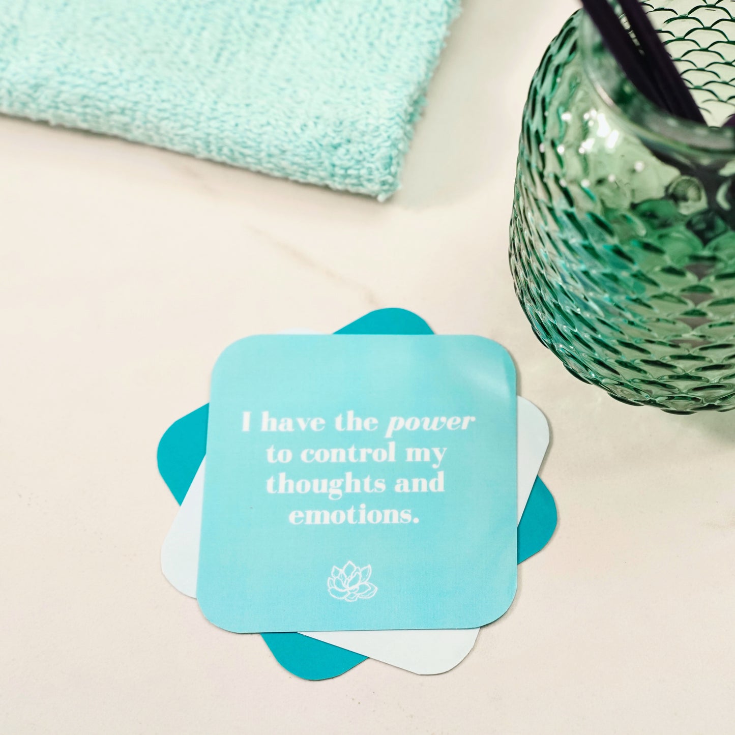 Waterproof Positive Affirmation Cards